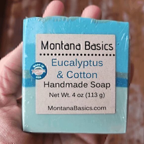 Eucalyptus & Cotton - Bar Soap - Picture 1 of 3